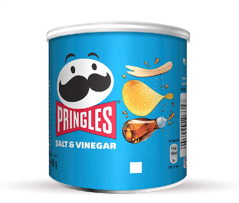 برينجلز بطاطا نكهة ملح وخل 40 جم × 12 حبة 