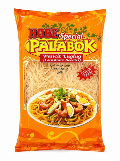 Hobe Special Palabok Pancit Luglug (Cornstarch Noodles) 454g