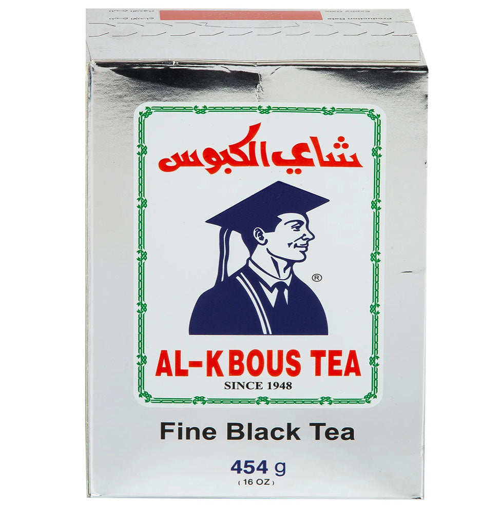 Al-Kbous Fine Black Tea 454g Buy in Kuwait – Sinbad Supermarket