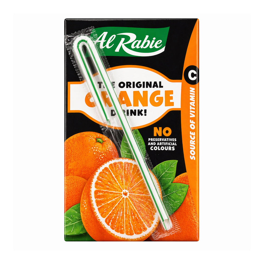 Al Rabie Orange Drink 180ml | Fruit Juice Drink Kuwait – Sinbad Supermarket
