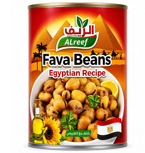 Al Reef Fava Beans Egyptian Recipe 400g