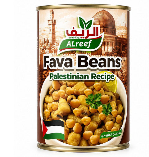Al Reef Fava Beans Palestinian Recipe 400g