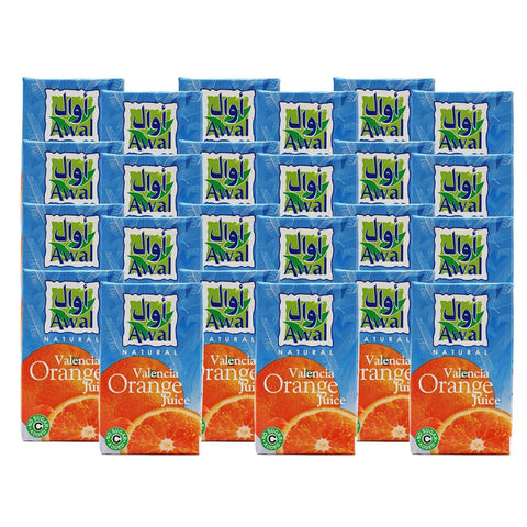 Awal Juice Valencia Orange 24 × 200ml