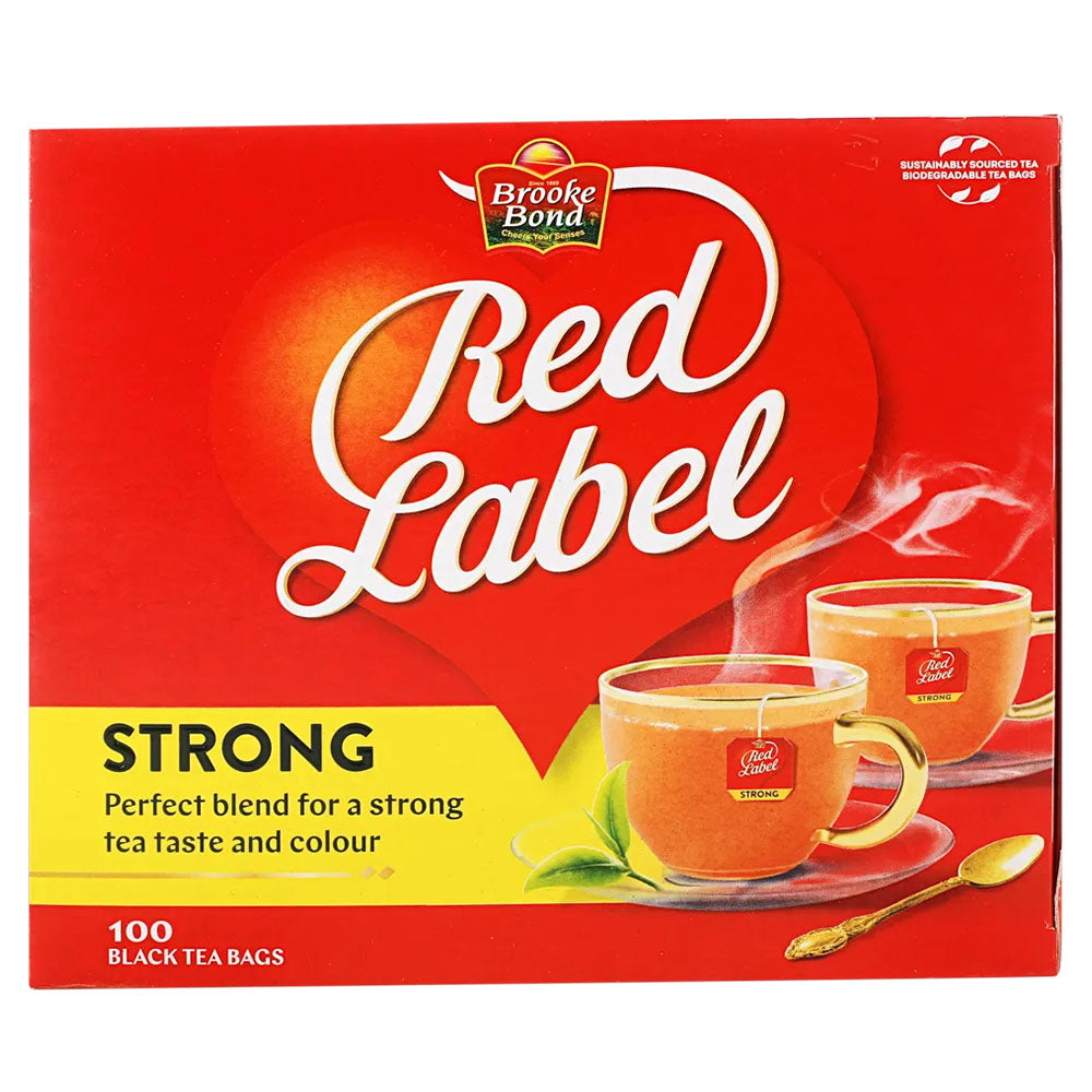 Brooke Bond Red Label Tea Bags 100 Pack Kuwait – Sinbad Supermarket