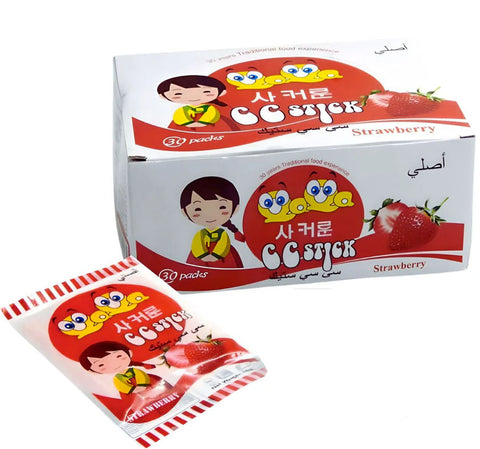 CC Candy Stick Strawberry Flavor 30 × 16g