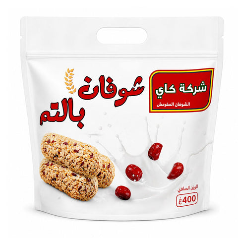 شوفان مقرمش بالتمور ٤٠٠ جم