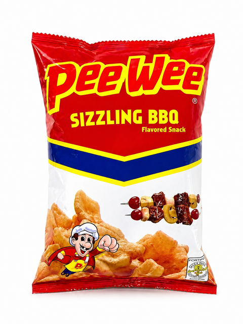 Pee wee Sizzling BBQ Flavored Snack 95g