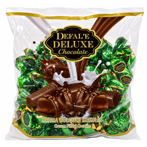 Defale Deluxe Cream Filled Chocolate Cocolin 1kg Green