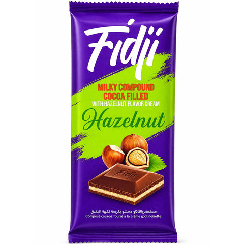 Fidji Hazelnut Chocolate Bar 90g
