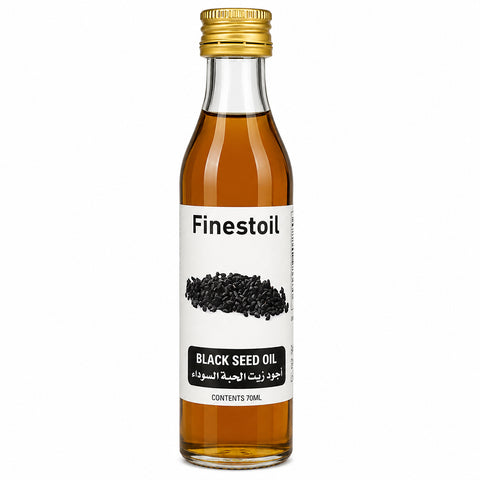 Finestoil Black Seed Oil Glass Bottle 70ml