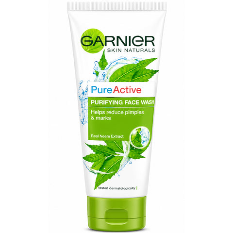 Garnier Pure Active Purifying Face Wash Neem Extract 100g