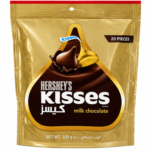 Hershey’s Kisses Milk Chocolate 100g