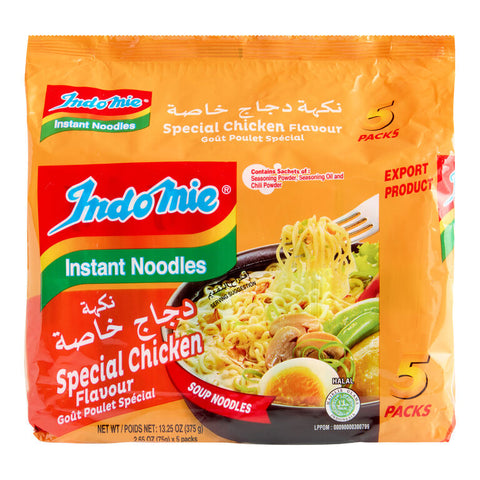 Indomie Special Chicken Flavor Instant Noodles – 77 g × 5 Pcs
