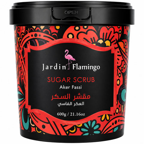 Jardin Flamingo Sugar Scrub Aker Fassi 600g