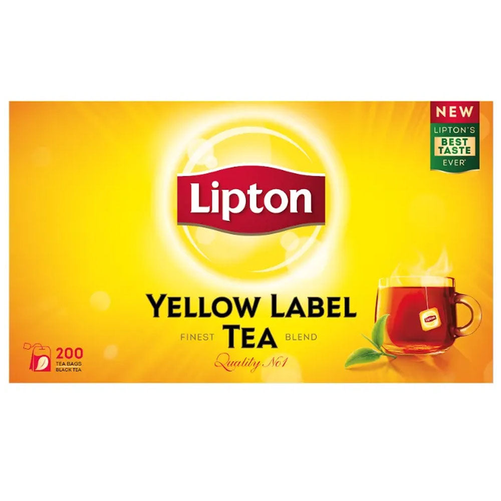 Lipton Yellow Label Tea Bags 200 Pack Kuwait – Sinbad Supermarket