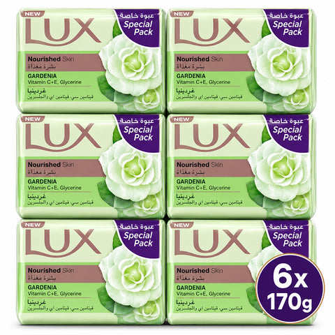 Lux Gardenia Beauty Soap 6 x 170g