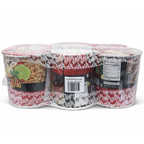 Mama Shrimp Instant Noodles Cups 60g x 6pcs