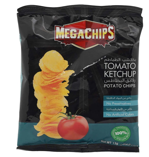 Mega Potato Chips Tomato Ketchup 22 x 13g