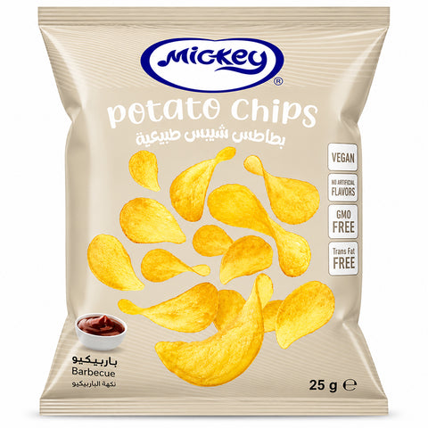Mickey Potato Chips Barbecue Flavour 25g