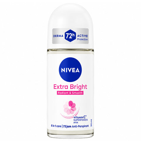 NIVEA Extra Bright Radiant & Smooth Roll-On 50ml