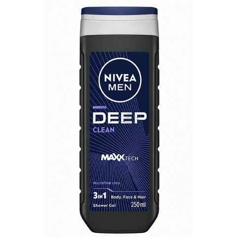 Nivea Men Deep Clean Shower Gel 250ml