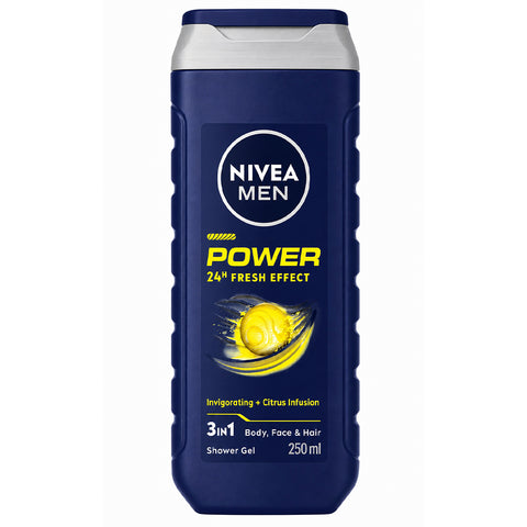 Nivea Men Power Shower Gel 250ml