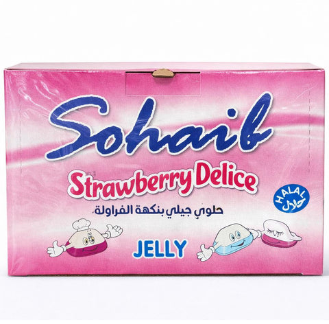 Sohaib Strawberry Jelly Candy 24 × 37g