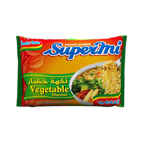 Supermi Indomie Vegetable Flavor Instant Noodles 70g 5 Packs