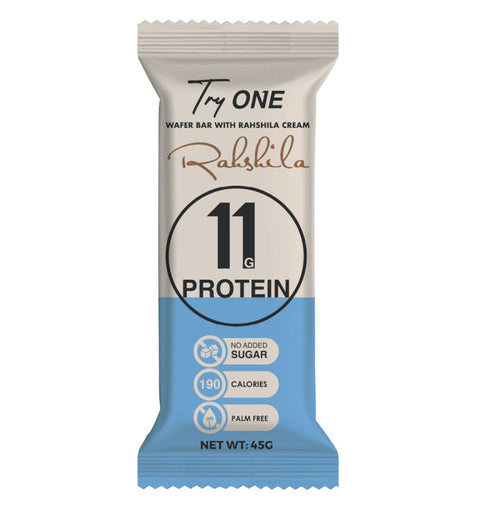 Try One Protein Wafer Bar Rahshila Flavor 45g